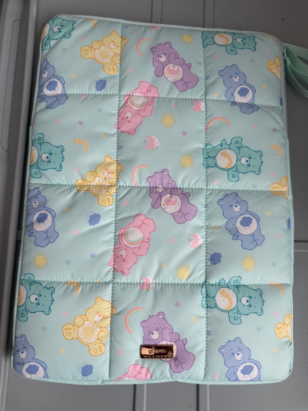 Care Bears Quilted 16” laptop cover